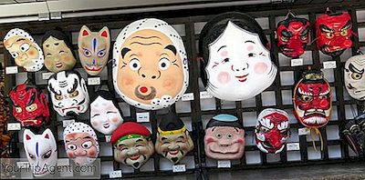 伝統的な日本のマスクとそれらが使用されるもの