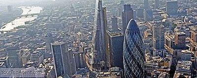 Tre Iconic London Skyskrabere: The Developing Skyline Of Englands Hovedstad
